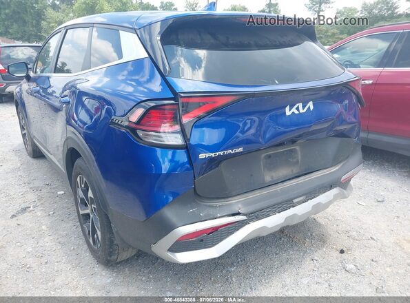 5XYK33DFXRG173953 2024 KIA SPORTAGE Blue Front view