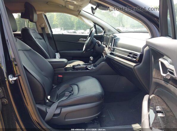5XYK33DFXRG176285 2024 KIA SPORTAGE Black Vista interior delantera