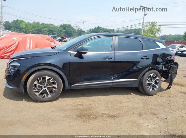 5XYK33DFXRG176285 2024 KIA SPORTAGE Black Vista interior de 360 grados
