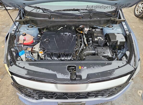 5XYK33DFXRG184449 2024 KIA SPORTAGE Blue Շարժիչի բաժամունքի տեսք