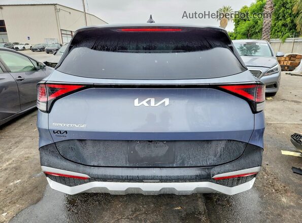 5XYK33DFXRG184449 2024 KIA SPORTAGE Blue Հետևի տեսք