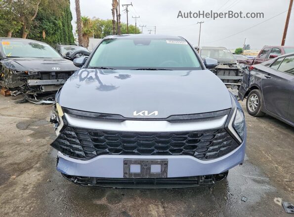 5XYK33DFXRG184449 2024 KIA SPORTAGE Blue Դիմացի տեսք