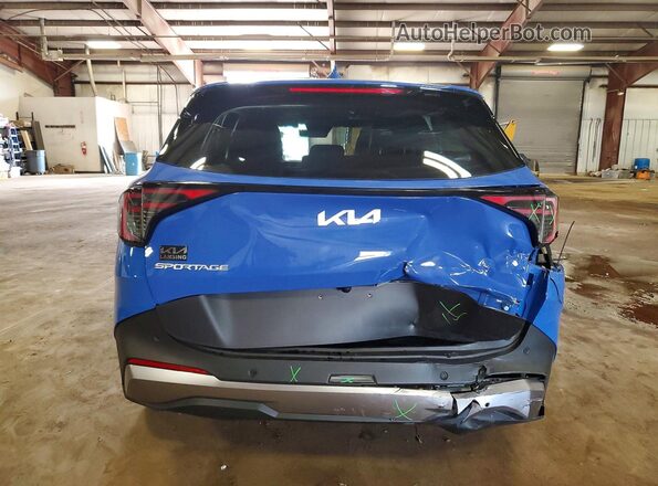 5XYK33DFXTG433310 2026 KIA SPORTAGE Blue Widok z tyłu
