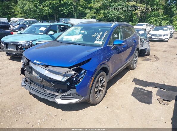 5XYK3CDF4RG188500 2024 KIA SPORTAGE Blue Przód lewy