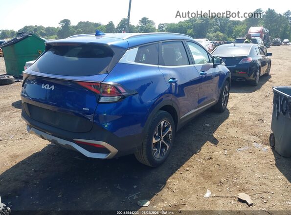 5XYK3CDF4RG188500 2024 KIA SPORTAGE Blue Tył prawy