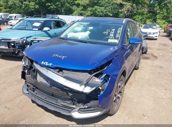 5XYK3CDF4RG188500 2024 KIA SPORTAGE Blue Widok z przodu