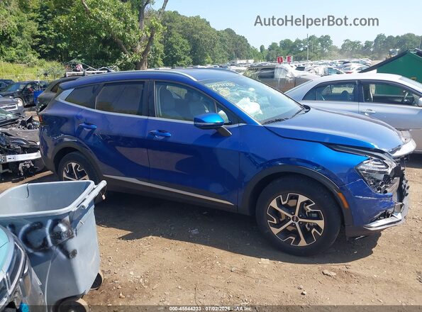 5XYK3CDF4RG188500 2024 KIA SPORTAGE Blue Widok wnętrza z tyłu