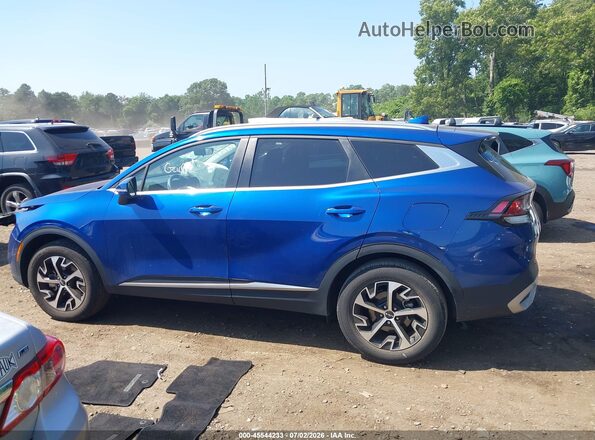 5XYK3CDF4RG188500 2024 KIA SPORTAGE Blue Widok wnętrza 360 stopni