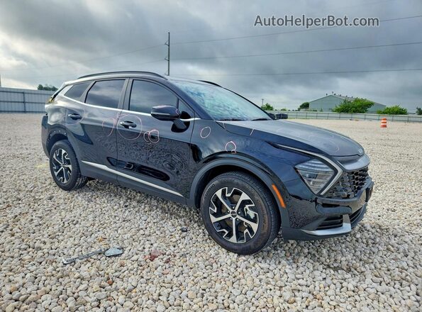 5XYK3CDF5SG286487 2025 KIA SPORTAGE Черный Передняя правая четверть