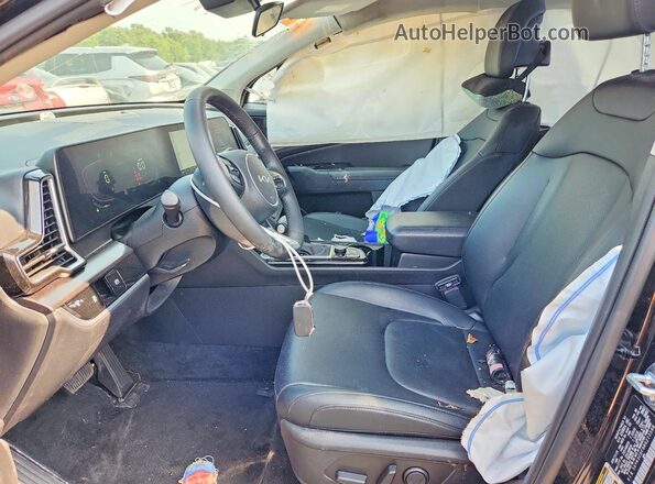 5XYK3CDF9RG213598 2024 KIA SPORTAGE Black წინა სალონის ხედი
