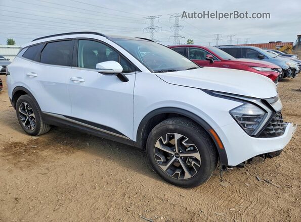 5XYK3CDF9SG304666 2025 KIA SPORTAGE White Delantero derecho