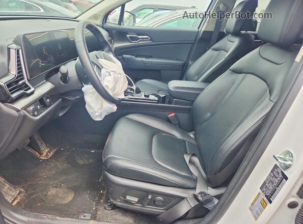 5XYK3CDF9SG304666 2025 KIA SPORTAGE White Vista interior delantera