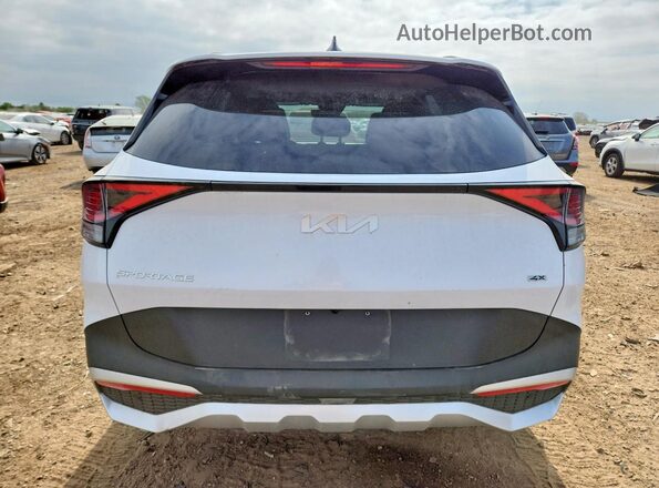5XYK3CDF9SG304666 2025 KIA SPORTAGE White Vista trasera