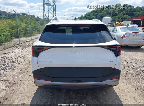5XYK3CDF9TG385931 2026 KIA SPORTAGE White 