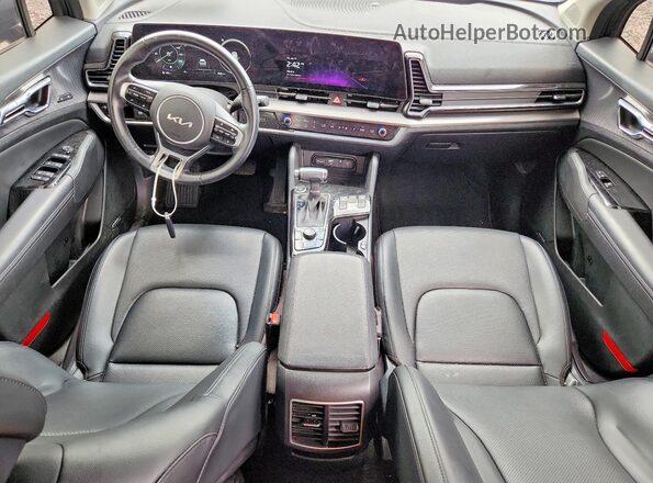 5XYK43AF0PG058972 2023 KIA SPORTAGE Gray წინა პანელის ხედი