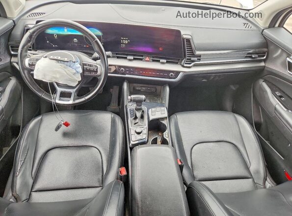 5XYK43AF0PG115171 2023 KIA SPORTAGE Белый Вид панели приборов