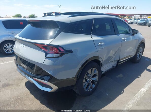 5XYK43AF3PG106819 2023 KIA SPORTAGE Серый Задняя правая четверть