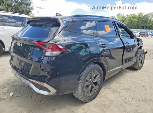 5XYK43AF4PG031502 2023 KIA SPORTAGE Black Հետևի աջ