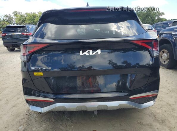 5XYK43AF4PG031502 2023 KIA SPORTAGE Black Հետևի տեսք