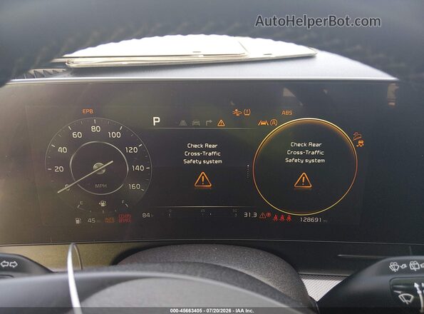 5XYK43AF6PG050990 2023 KIA SPORTAGE Gray უკანა სავარძლების ხედი
