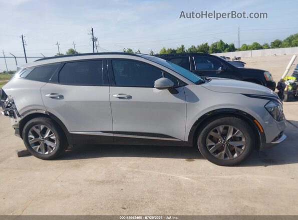 5XYK43AF6PG050990 2023 KIA SPORTAGE Gray უკანა სალონის ხედი
