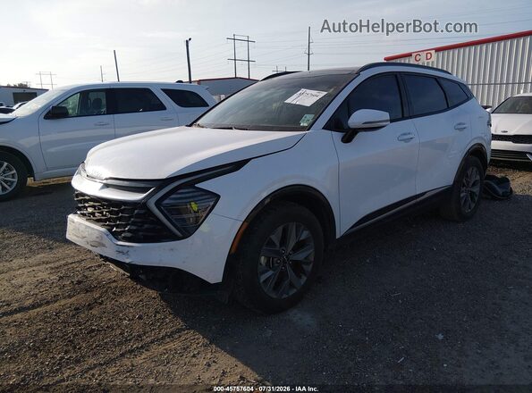 5XYK43DF0RG222350 2024 KIA SPORTAGE White Front left