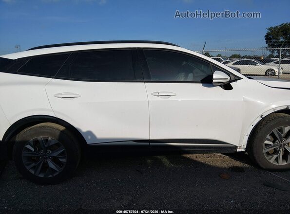 5XYK43DF0RG222350 2024 KIA SPORTAGE White 360 interior view