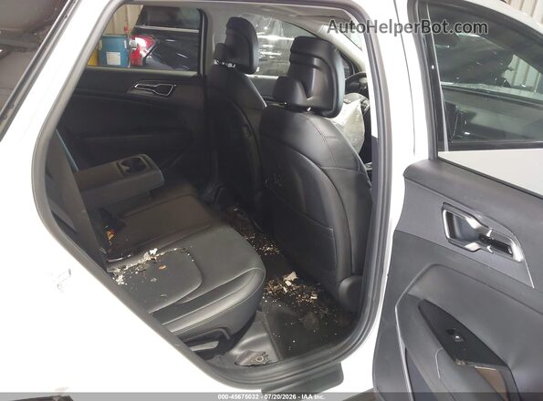 5XYK43DF1RG164717 2024 KIA SPORTAGE White VIN sticker view