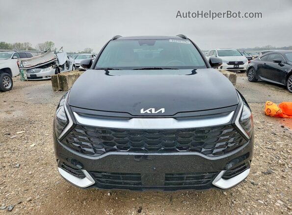 5XYK43DF1SG295250 2025 KIA SPORTAGE Black Front view