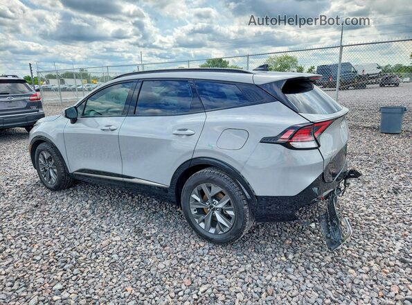 5XYK43DF4RG209942 2024 KIA SPORTAGE Gray Rear left