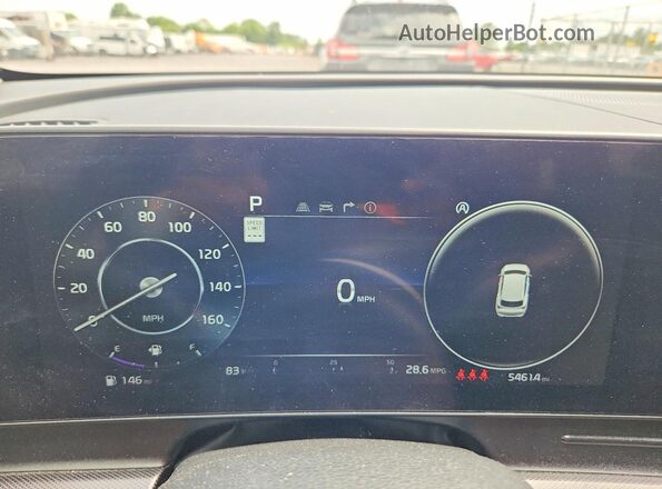 5XYK43DF4RG209942 2024 KIA SPORTAGE Gray Instrument cluster view