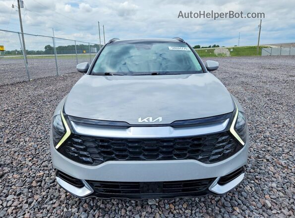 5XYK43DF4RG209942 2024 KIA SPORTAGE Gray Front view