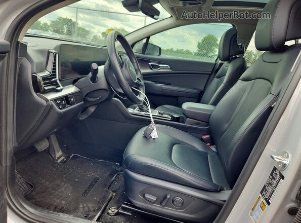 5XYK43DF4RG209942 2024 KIA SPORTAGE Gray Front interior view