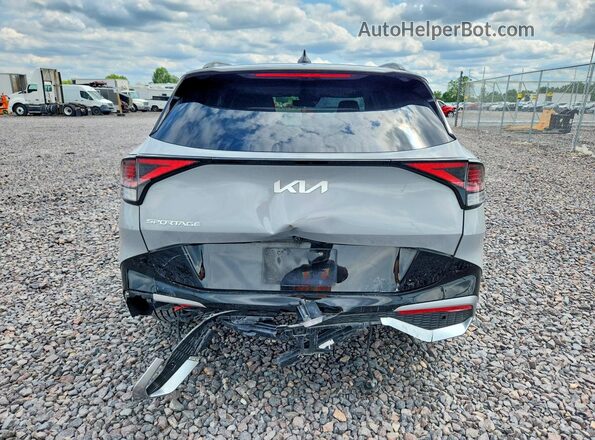 5XYK43DF4RG209942 2024 KIA SPORTAGE Gray Rear view