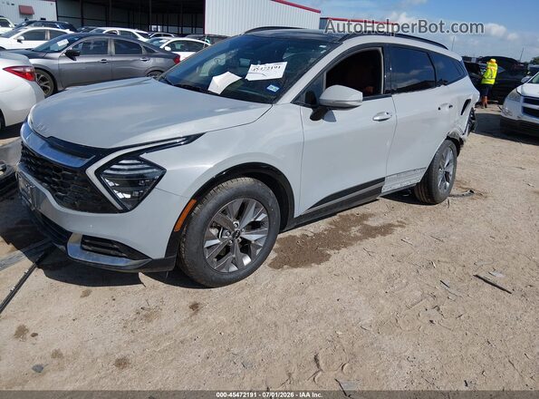 5XYK43DF4RG215711 2024 KIA SPORTAGE Серый Передняя левая четверть