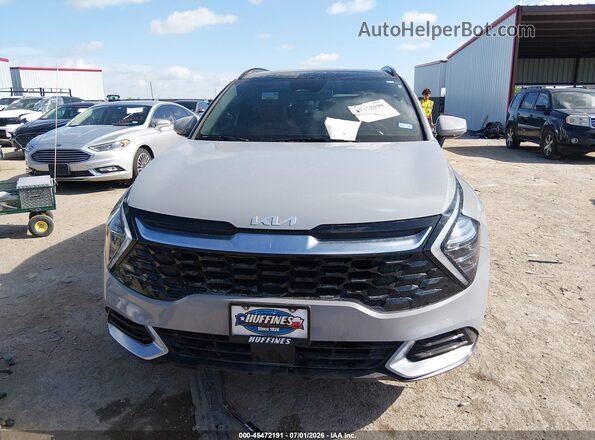 5XYK43DF4RG215711 2024 KIA SPORTAGE Серый Вид задней части салона