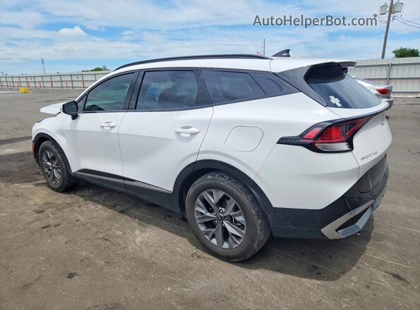 5XYK43DFXSG238142 2025 KIA SPORTAGE White Задня ліва чверть