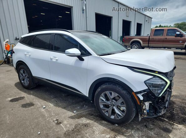 5XYK43DFXSG238142 2025 KIA SPORTAGE White Передня права чверть