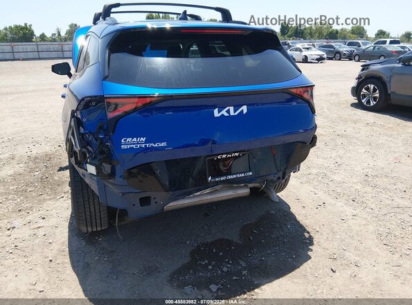 5XYK43DFXSG242868 2025 KIA SPORTAGE Blue Widok z przodu
