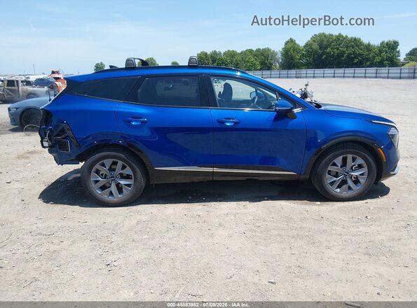 5XYK43DFXSG242868 2025 KIA SPORTAGE Blue Widok wnętrza 360 stopni