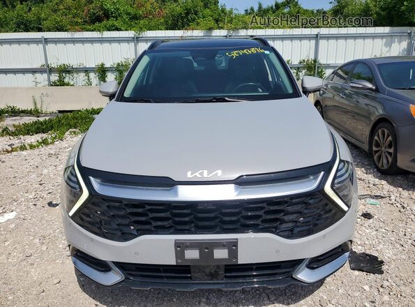 5XYK53AF1PG021667 2023 KIA SPORTAGE Gray Vista frontal