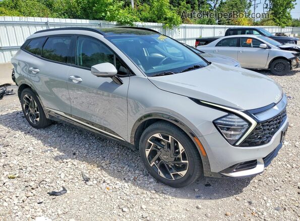 5XYK53AF1PG021667 2023 KIA SPORTAGE Gray Delantero derecho