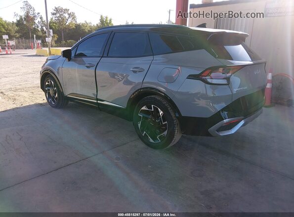 5XYK53AF1PG130985 2023 KIA SPORTAGE Gray Հետևի ձախ