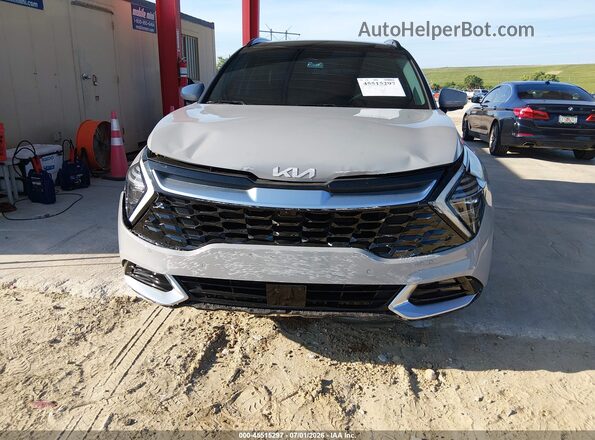5XYK53AF1PG130985 2023 KIA SPORTAGE Gray Դիմացի տեսք