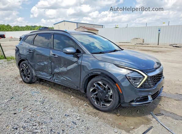 5XYK53AF2PG038915 2023 KIA SPORTAGE Gray Передня права чверть
