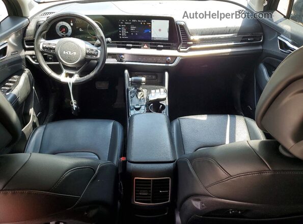 5XYK53AF2PG038915 2023 KIA SPORTAGE Gray Вид панелі приладів
