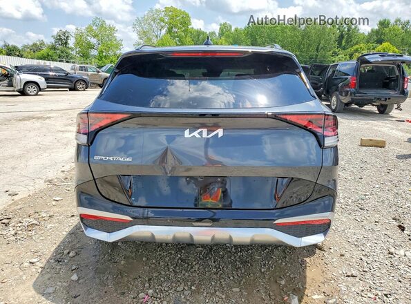 5XYK53AF2PG038915 2023 KIA SPORTAGE Gray Вид ззаду