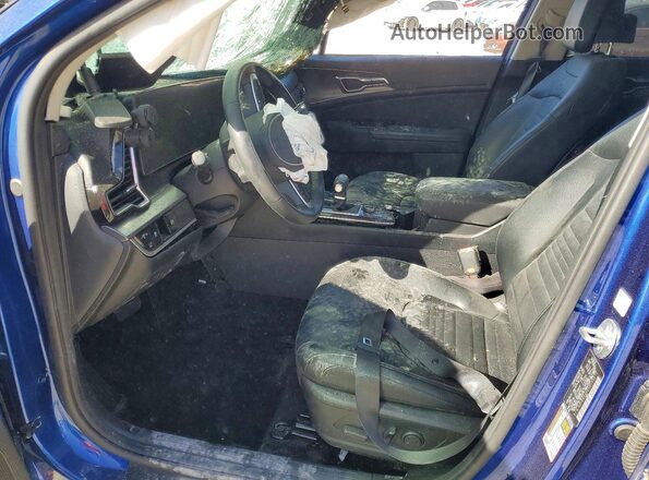 5XYK53AF2PG122071 2023 KIA SPORTAGE Blue Vista interior delantera