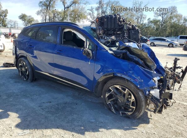 5XYK53AF2PG122071 2023 KIA SPORTAGE Blue Delantero derecho