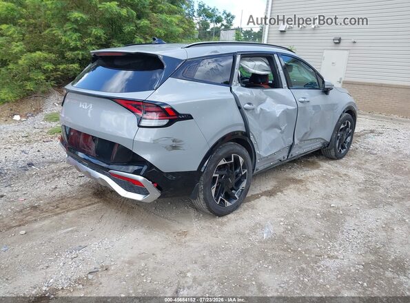 5XYK53AF4PG094581 2023 KIA SPORTAGE Gray უკანა მარჯვენა